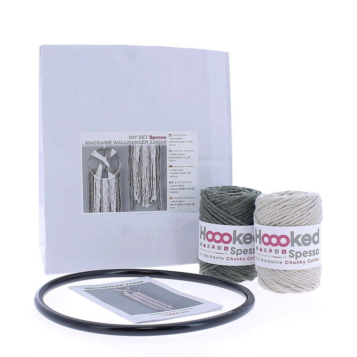 Hoooked - DIY Macramé Kit Zadar Dreamcatcher Wallhanger