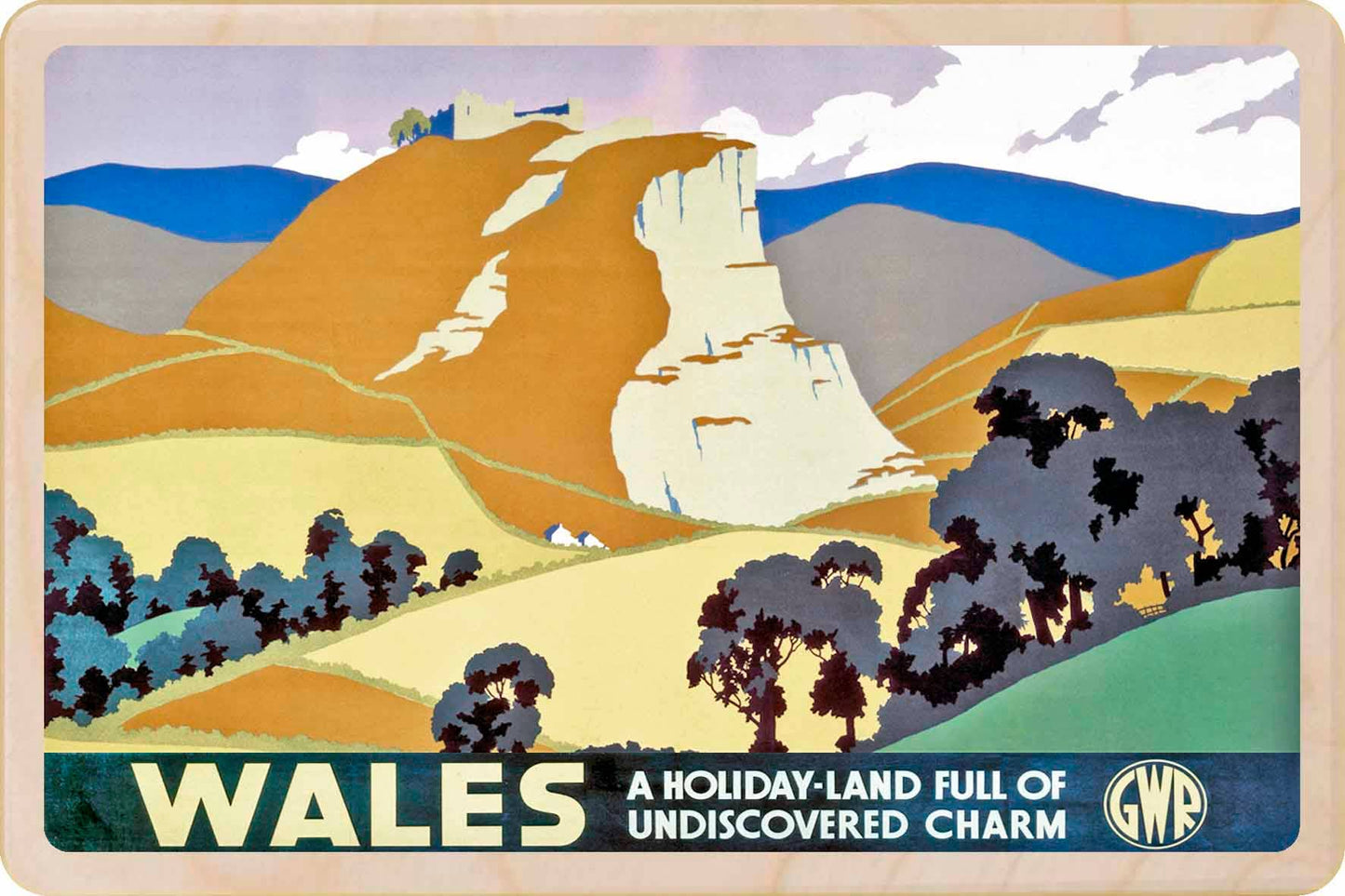 Wales GWR - Eco-friendly magnet