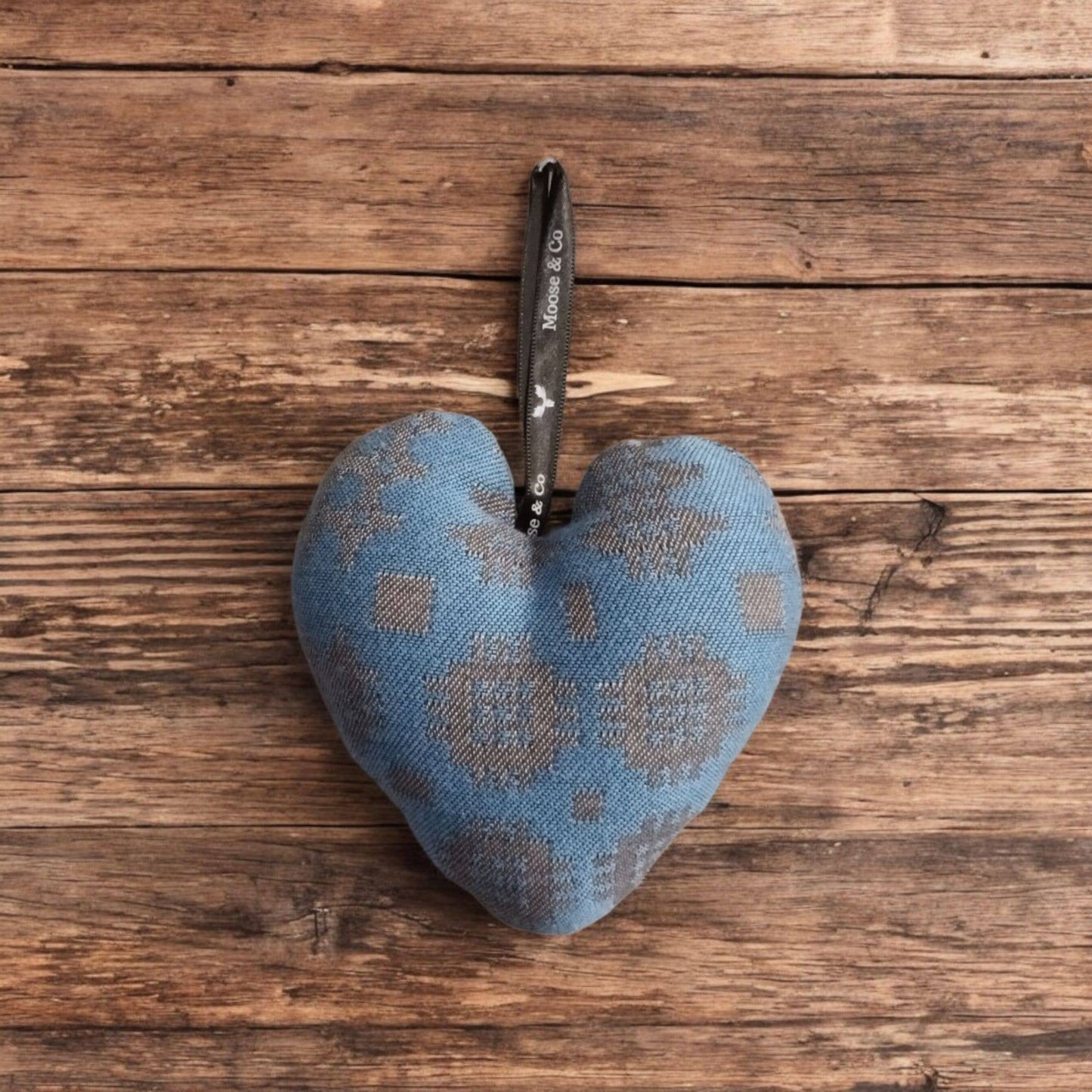 Fabric heart Hanging decoration