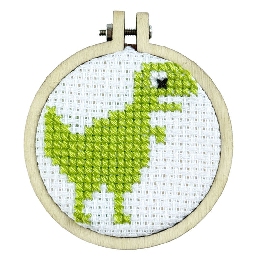 You're Roar-some! Mini Matchbox Cross Stitch Kit (with keyring)