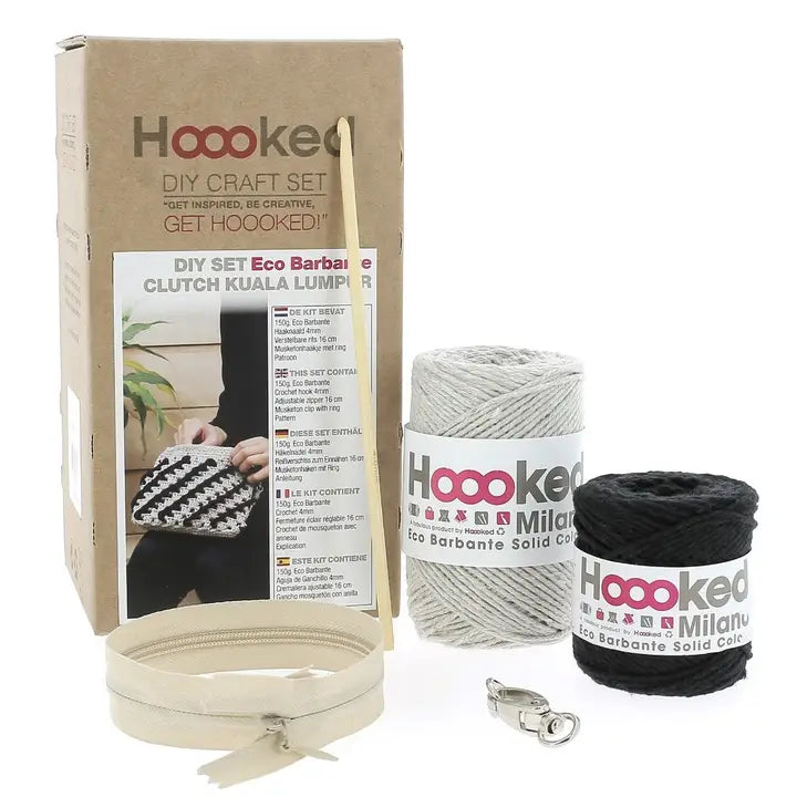 Hoooked - DIY Crochet Kit Kuala Lumpur Clutch