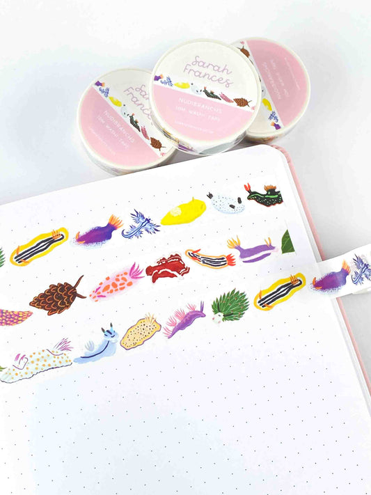 Nudibranchs Washi Tape