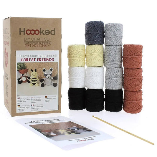 Hoooked - DIY Crochet Kit Forest Friends