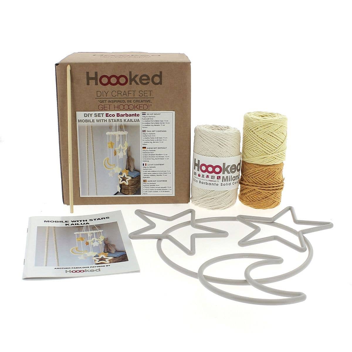 Hoooked - DIY Crochet Kit Kailua Star Mobile