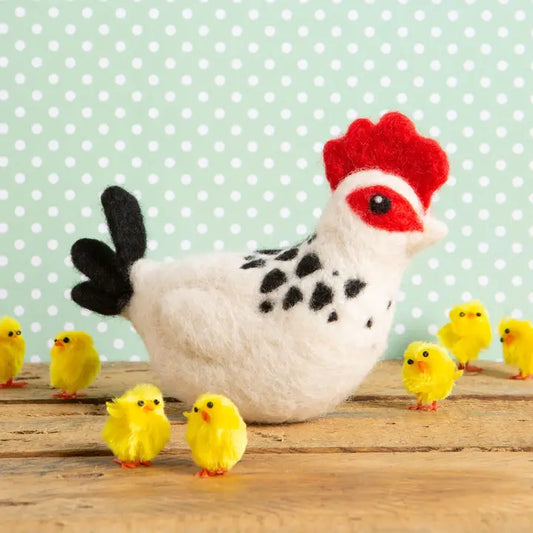 Sussex Chicken Needle Felting Kit