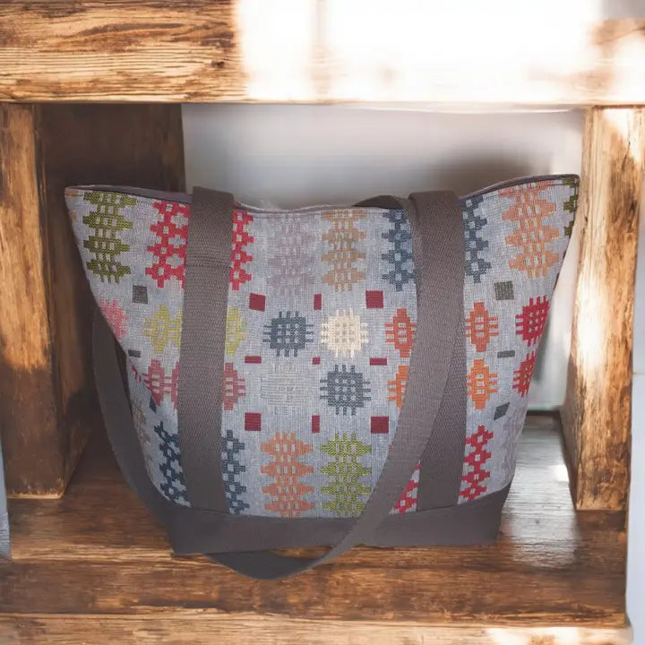 Shoulder Bag - Welsh Tapestry Blanket Design
