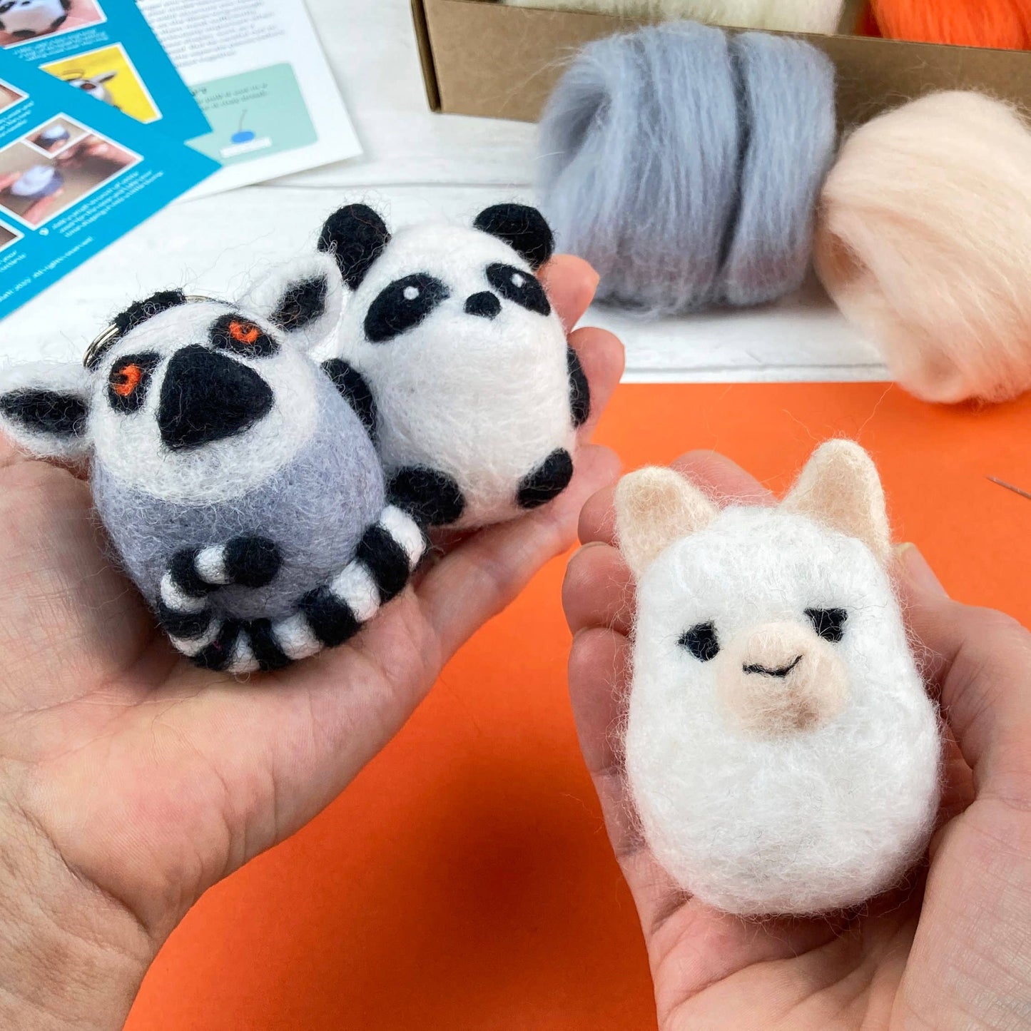 Needle Felting Kit, Mini Pets 2