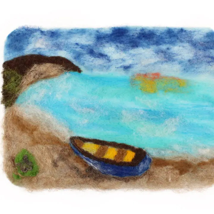 Seascape - Needle Felting Kit