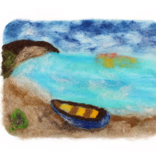 Seascape - Needle Felting Kit