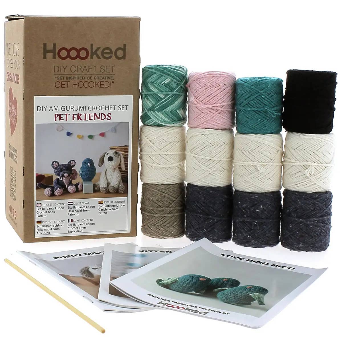 Hoooked - DIY Crochet Kit Pet Friends