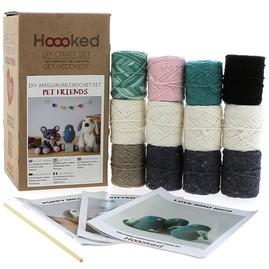 Hoooked - DIY Crochet Kit Pet Friends