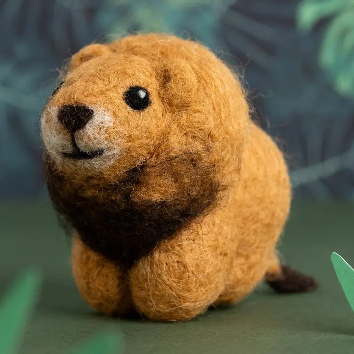 Lion Mini Needle Felting Kit