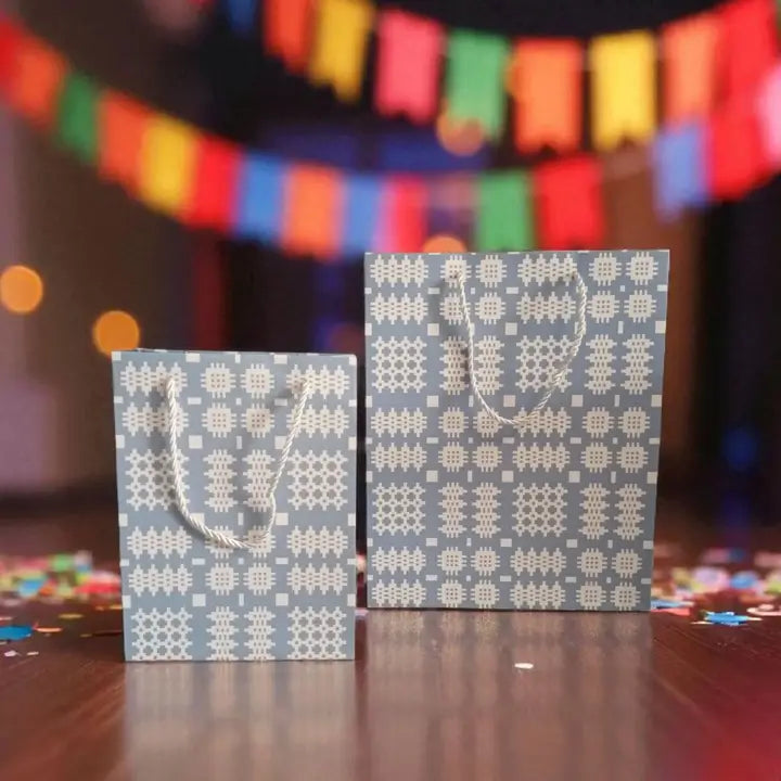 Paper Gift Bags - Welsh Tapestry Design