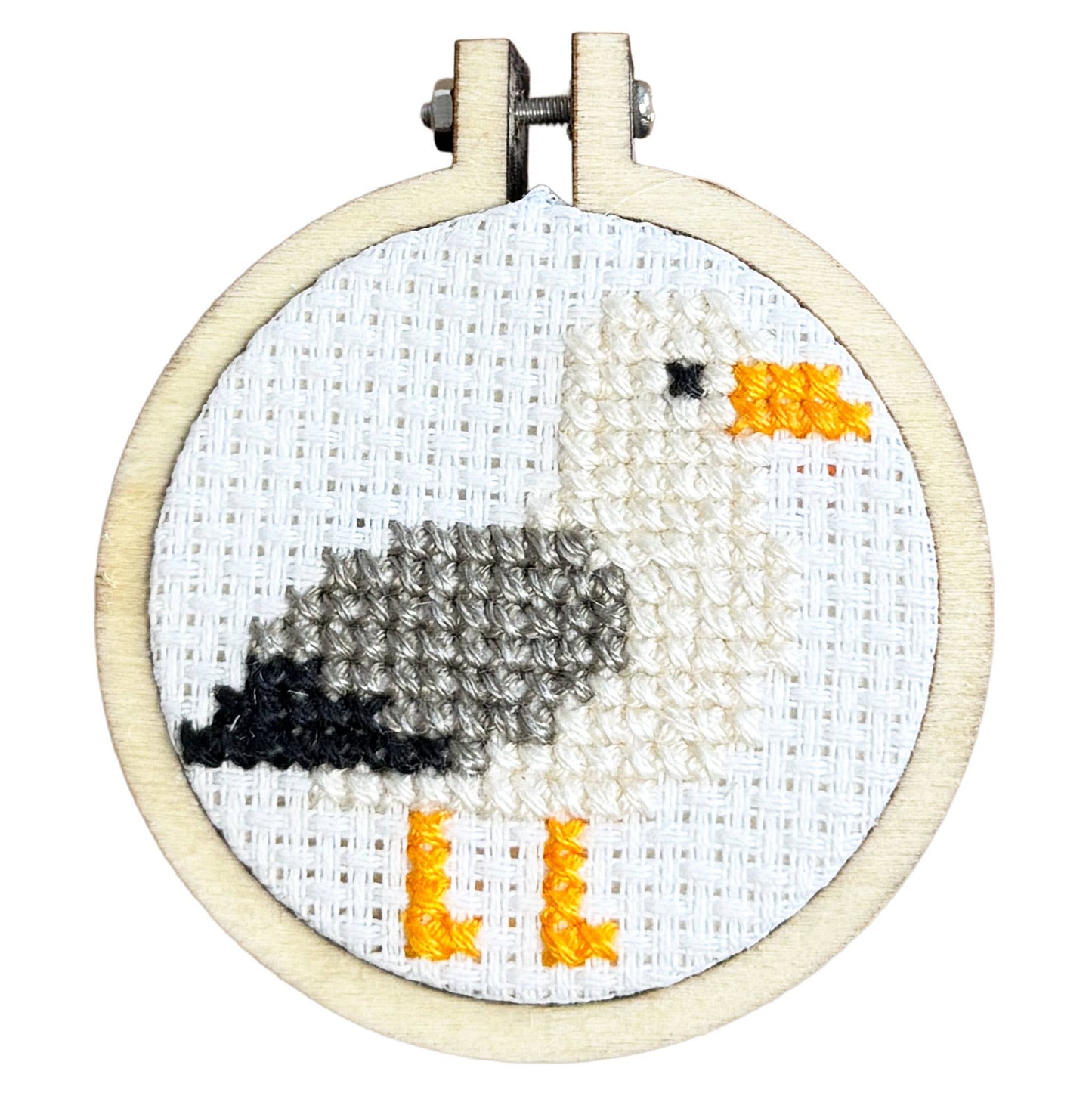 I'd Give You My Last Chip! Mini Matchbox Cross Stitch Kit (with keyring)