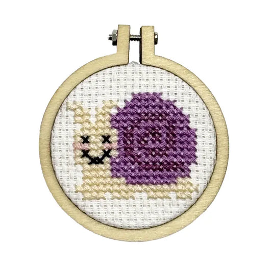 Let's Shellebrate Cross Stitch Mini Kit (with keyring)