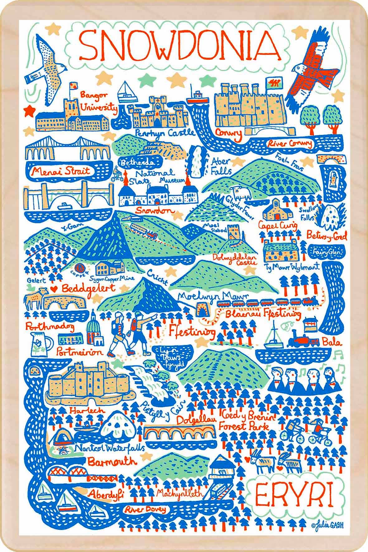 Snowdonia/Eryri, Wales - Eco-friendly cards & magnets