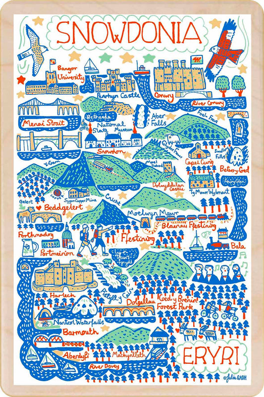 Snowdonia/Eryri, Wales - Eco-friendly cards & magnets