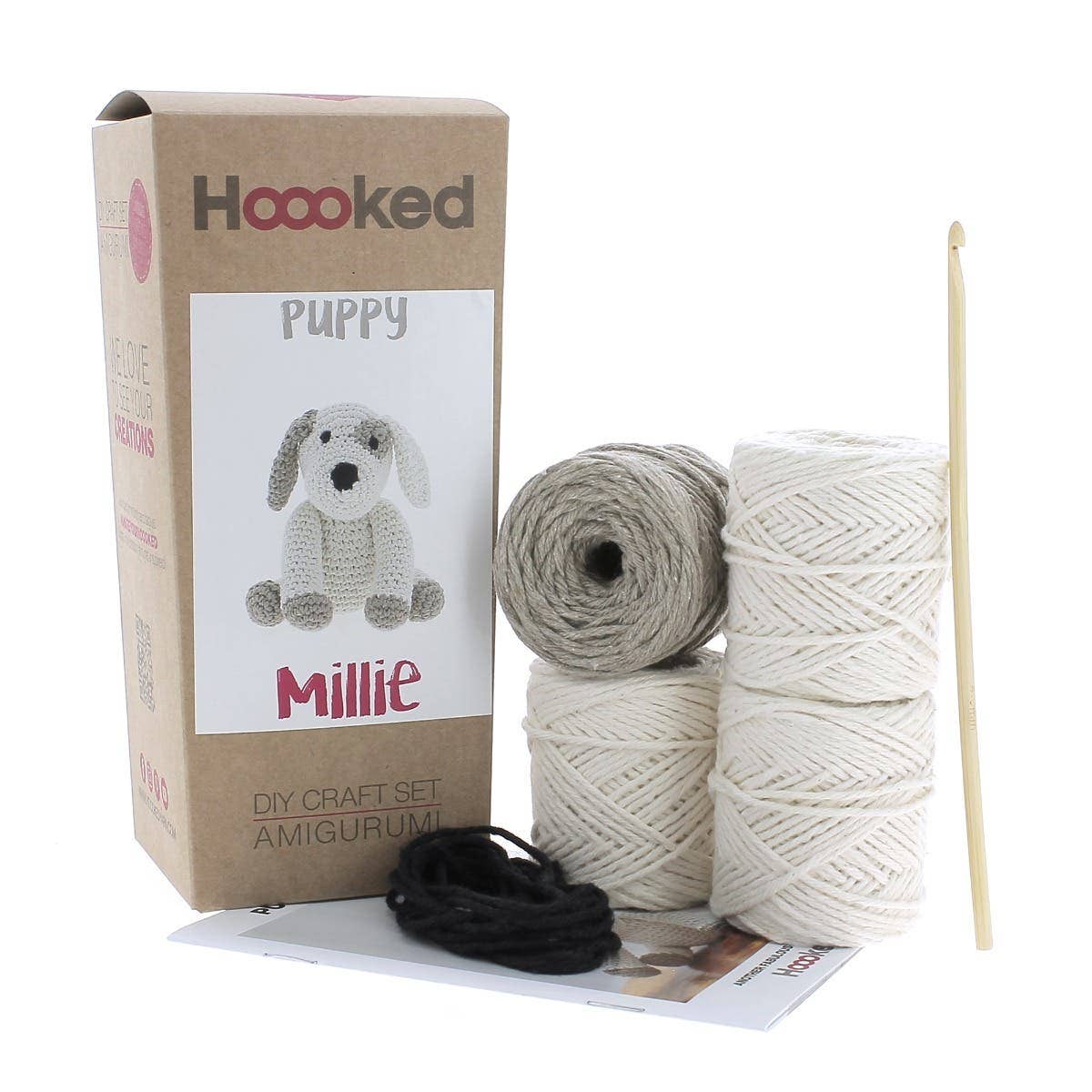 Hoooked - DIY Crochet Kit Millie the Puppy