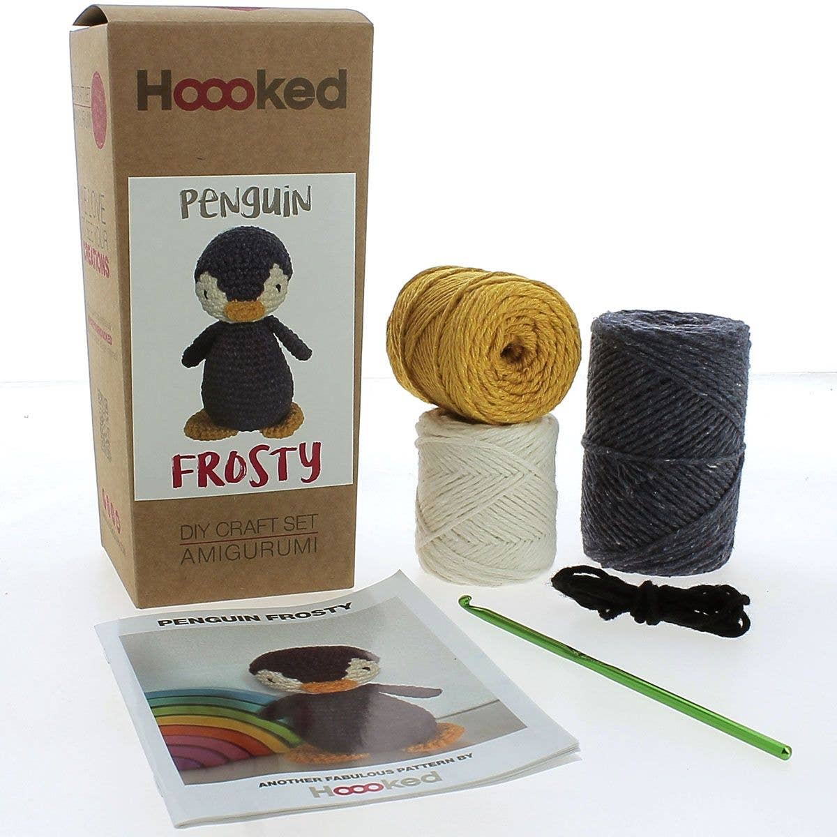 Hoooked - DIY Crochet Kit Frosty the Penguin