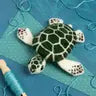 Baby Sea Turtle Mini Needle Felting Kit