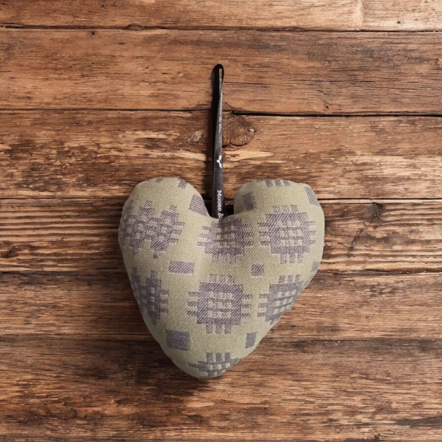 Fabric heart Hanging decoration