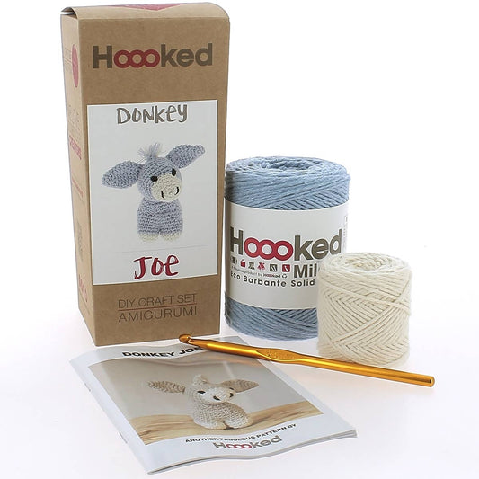 Hoooked - DIY Crochet Kit Joe the Donkey