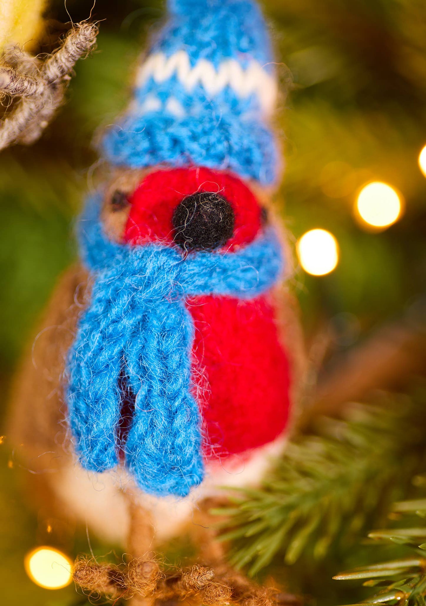 Cosy Felt Bird Decoration