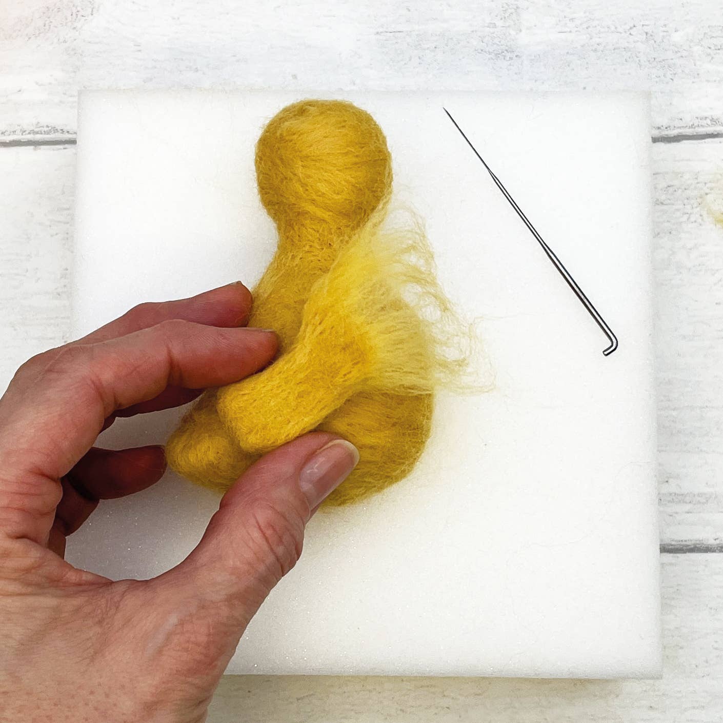 Needle Felting Kit, Fuzzy Ducks