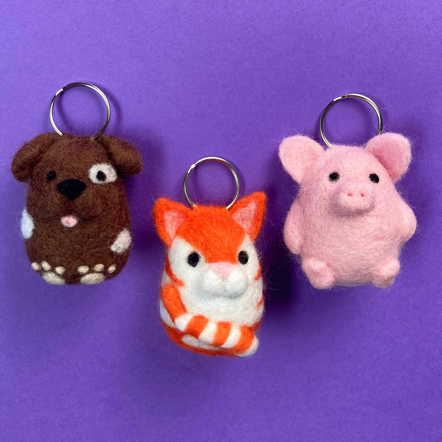 Needle Felting Kit, Mini Pets 1
