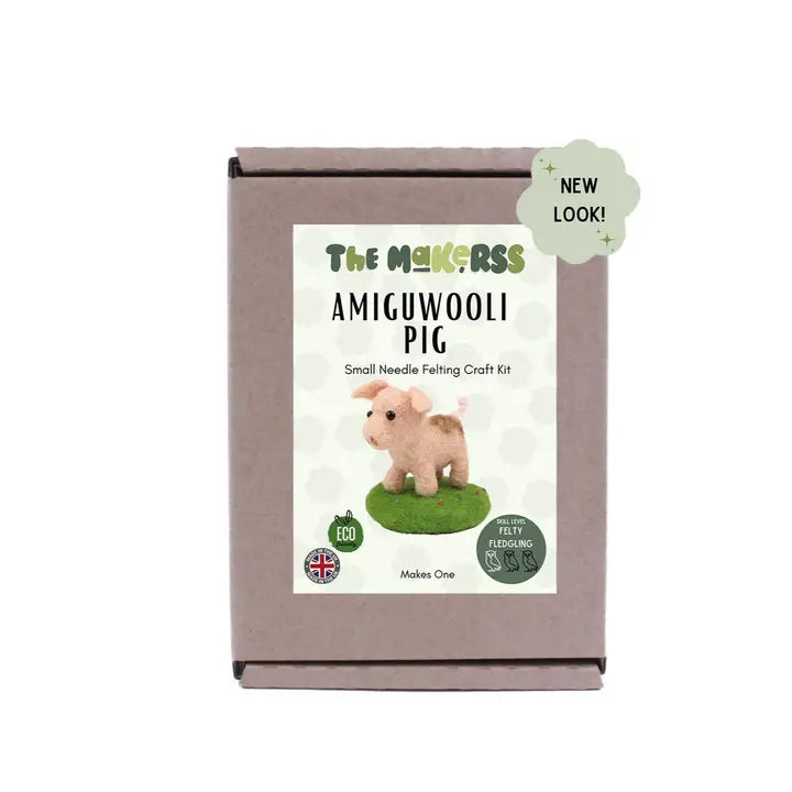 AMK Pig - Needle Felting Kit