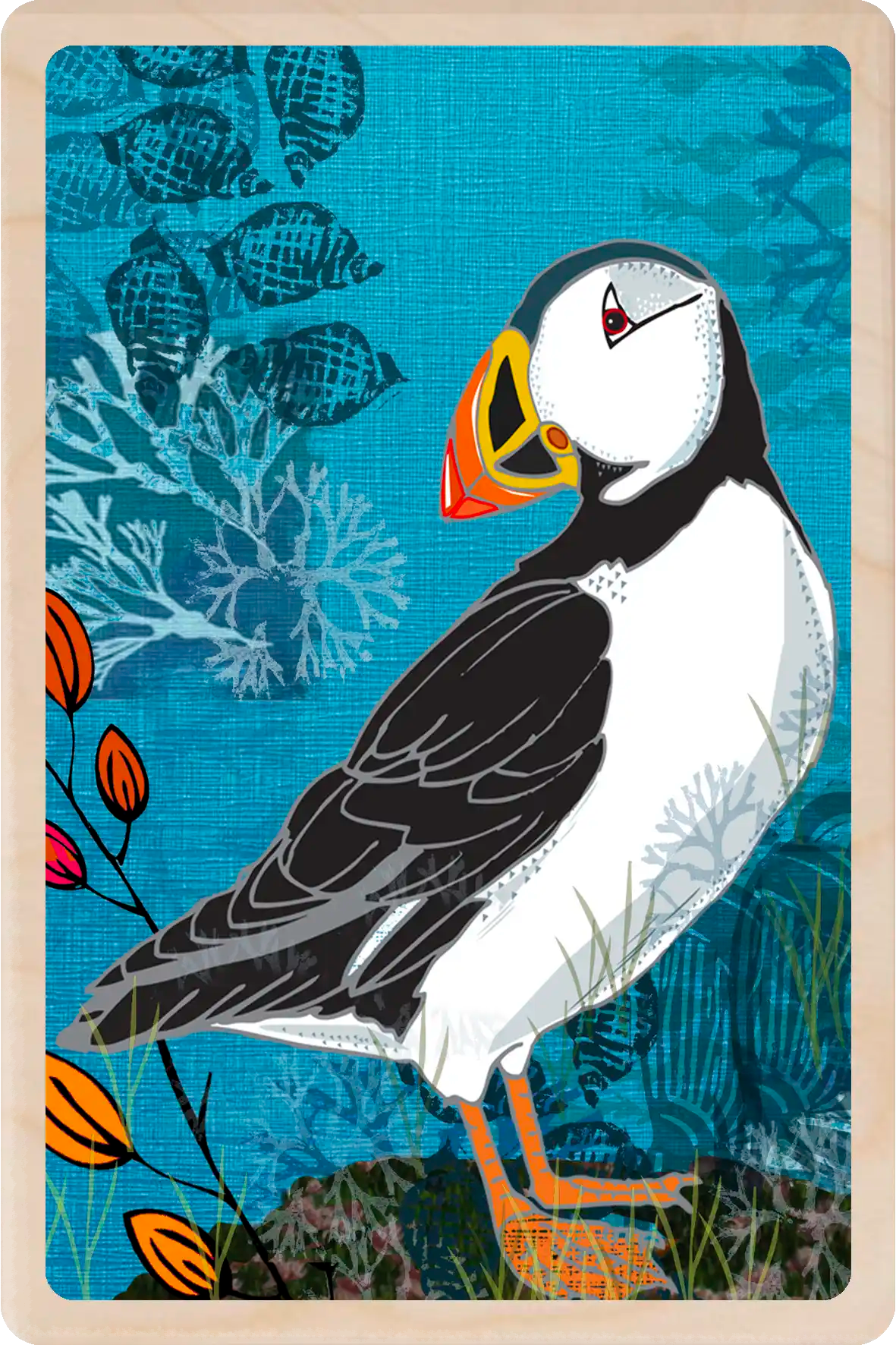 Puffin - Eco-friendly card