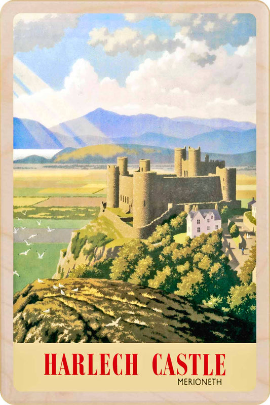 Harlech Castle, Wales - Eco-friendly cards & magnets