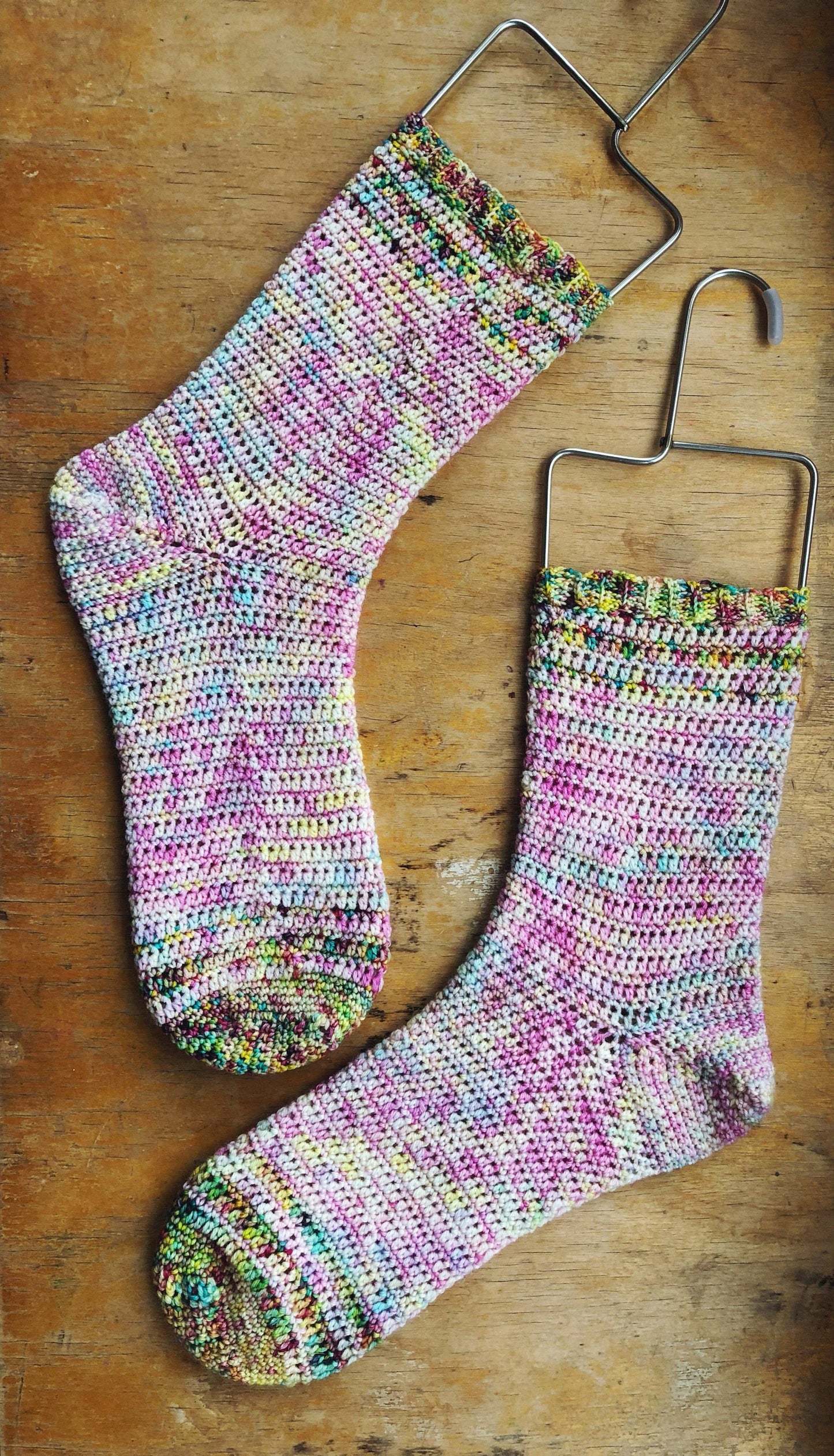 Crochet Pattern - Apricity Socks - PRINT