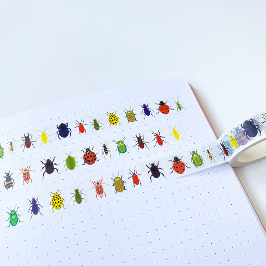 British Beetles Washi Tape