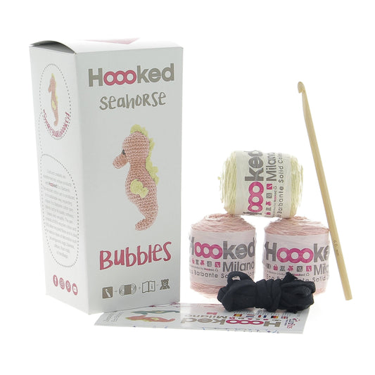 Hoooked - DIY Crochet Kit Bubbles the Seahorse