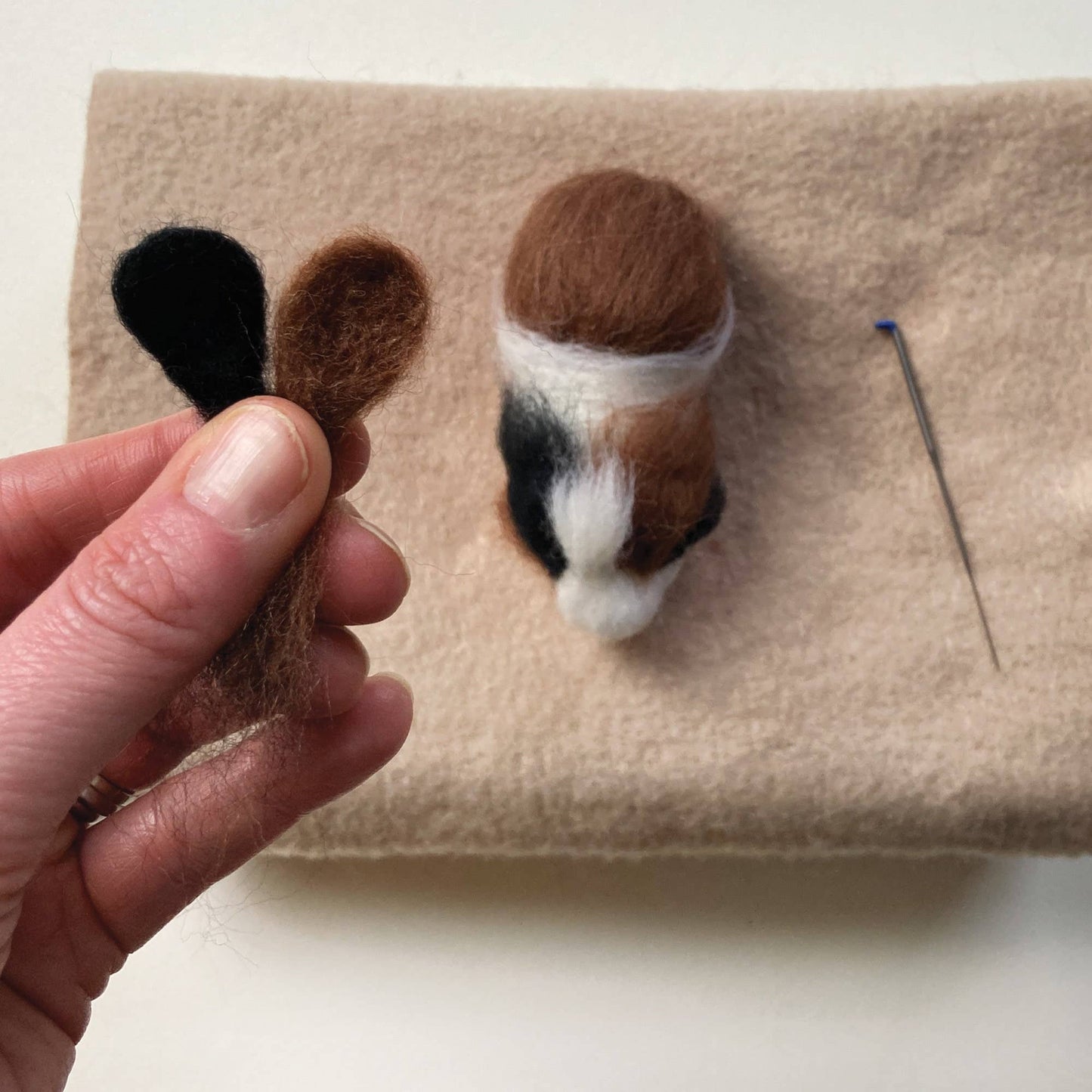 Needle Felting Kit, Guinea Pigs