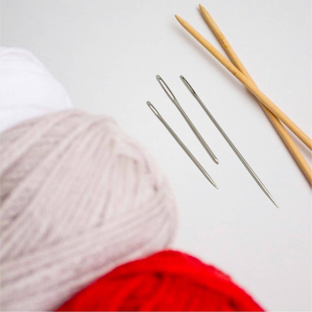Darnn Knitter Hand Sewing Needles, Large Hole Needles