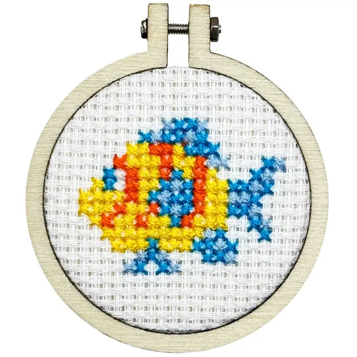 You're a Catch! Cross Stitch Mini Kit (with keyring)