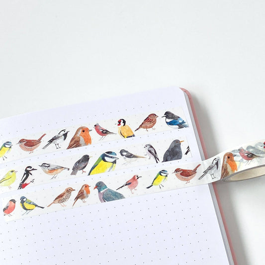 British Birds Washi Tape