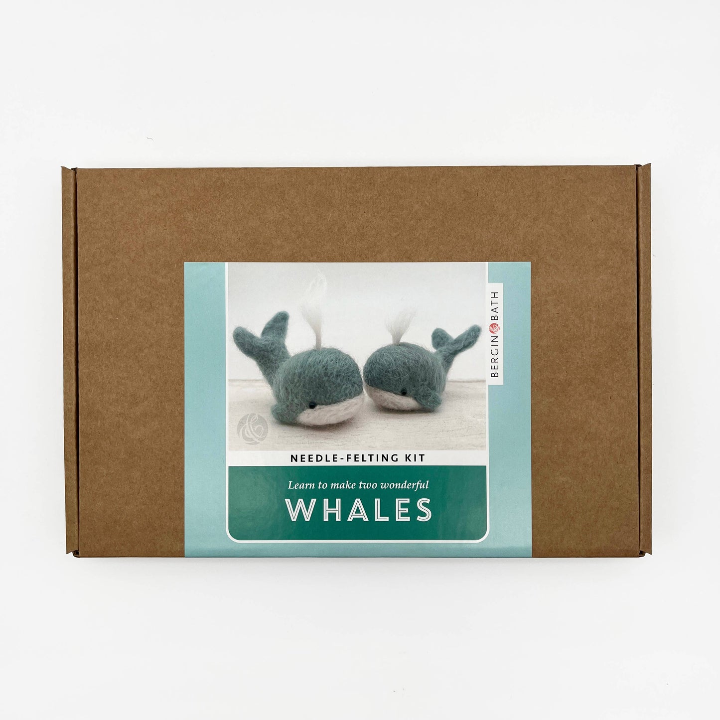 Needle Felting Kit, Whales