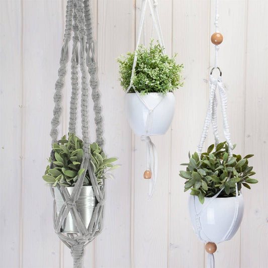 Hoooked - DIY Kit Zpagetti Macramé Hanging Basket