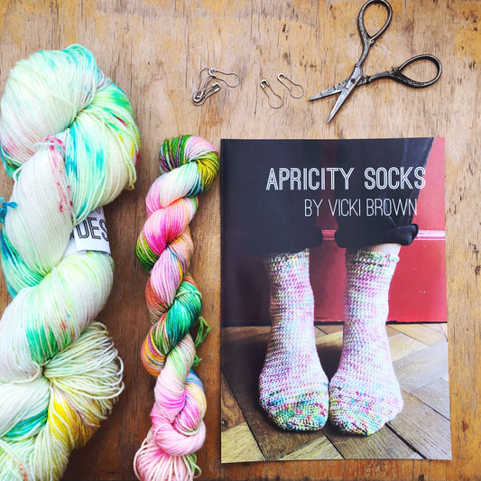 Crochet Pattern - Apricity Socks - PRINT