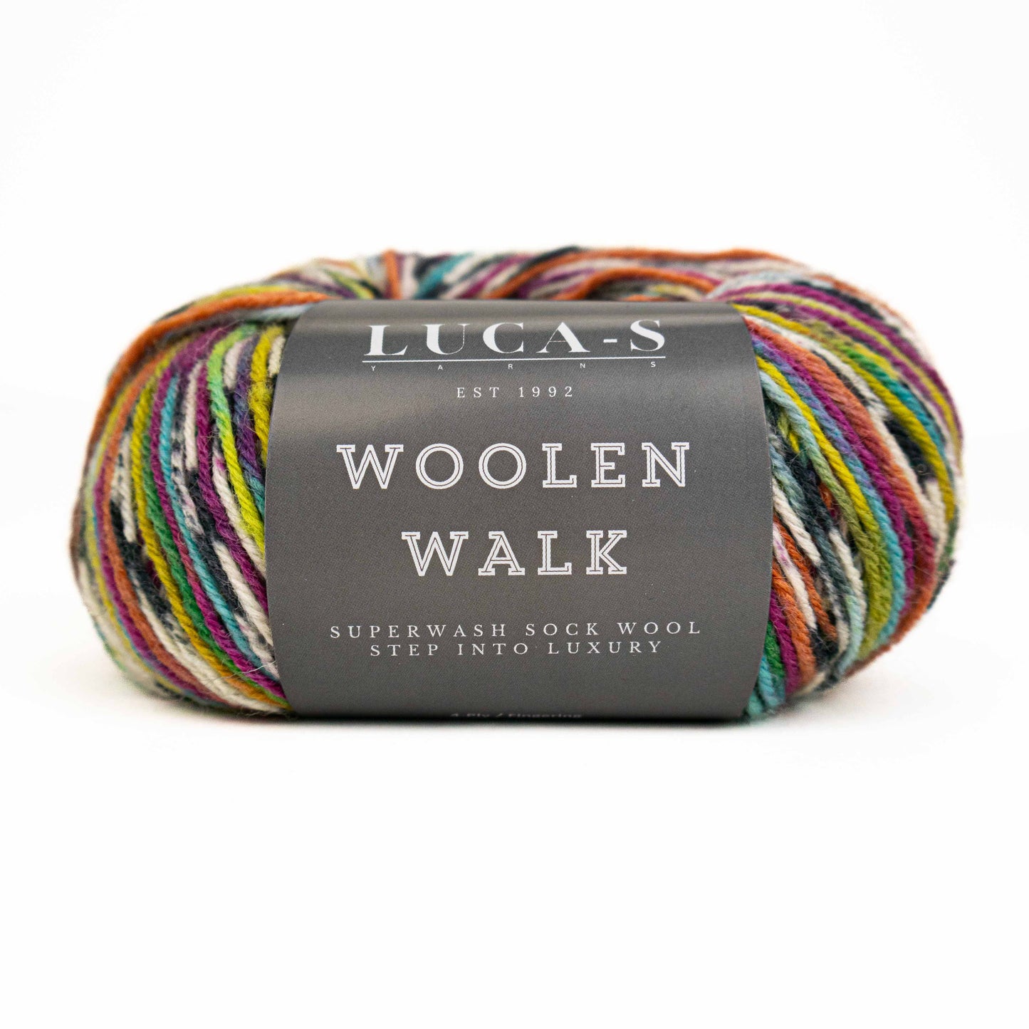 Luca-S WoolenWalk - Superwash Sock Wool, Knitting Yarn