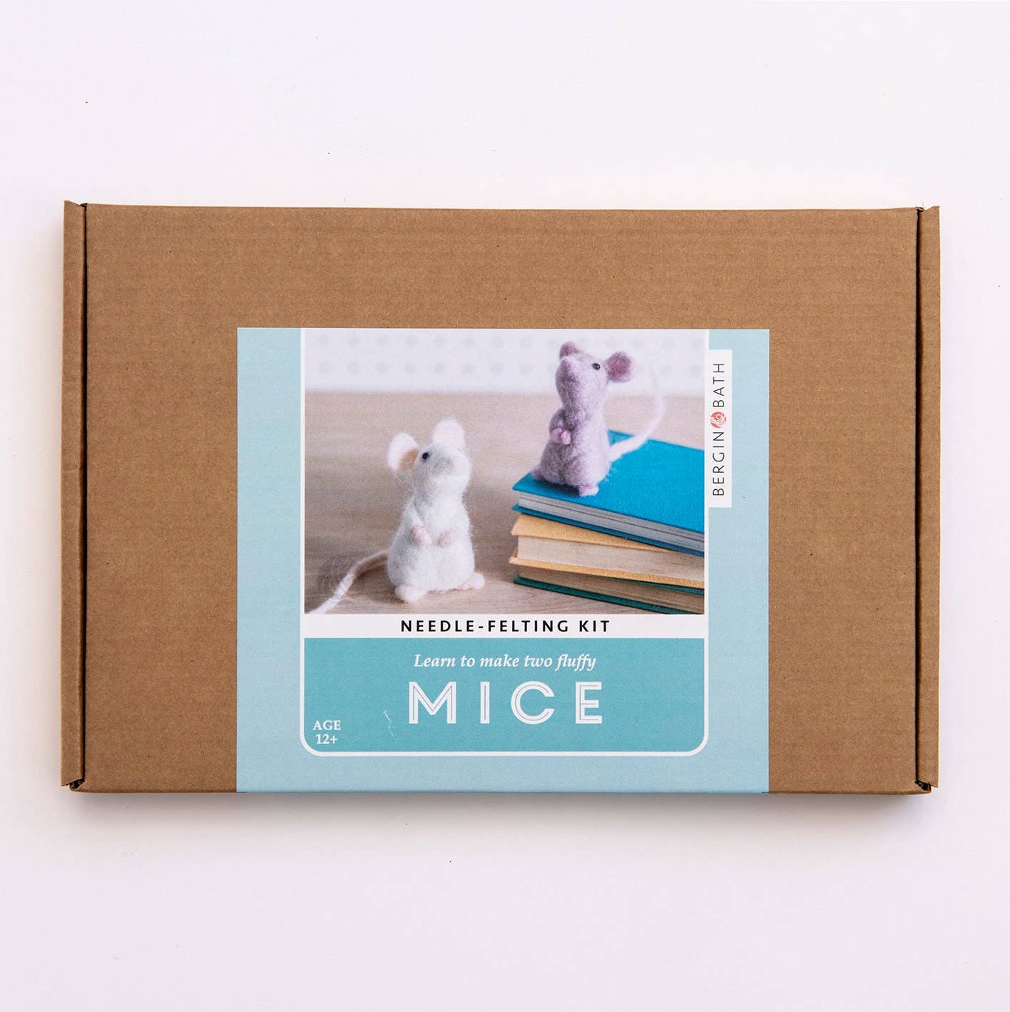 Needle Felting Kit, Mouse