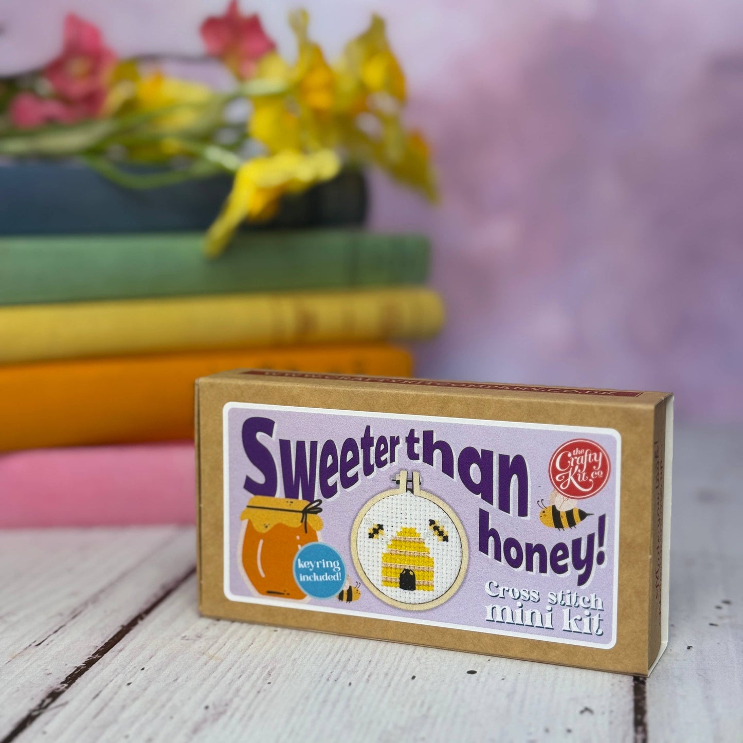 Sweeter than Honey! Mini Matchbox Cross Stitch Kit