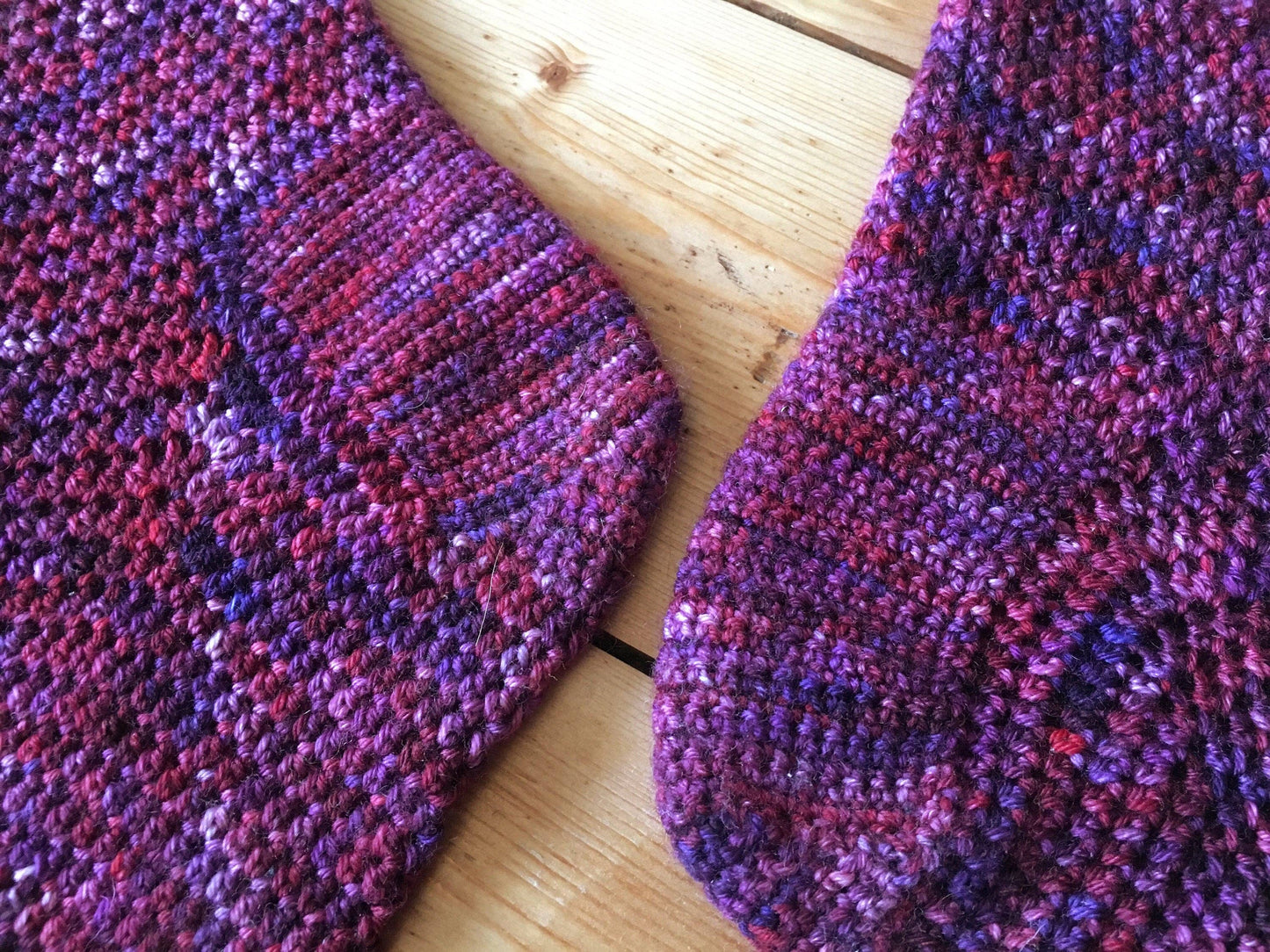 Crochet Pattern - Trillium Socks - PRINT