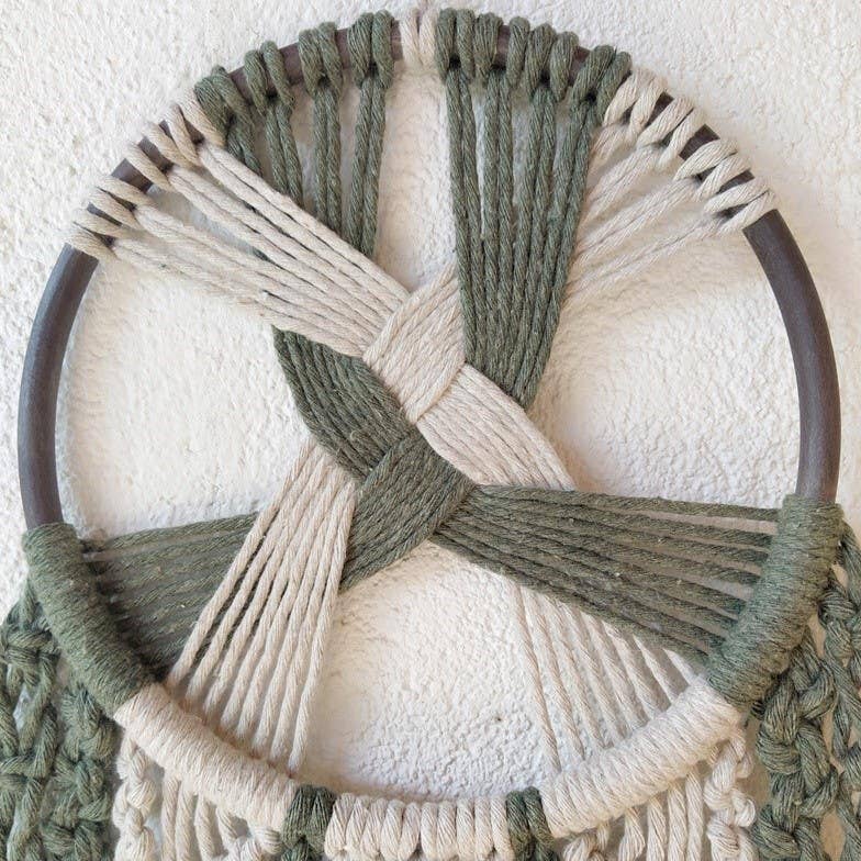 Hoooked - DIY Macramé Kit Zadar Dreamcatcher Wallhanger