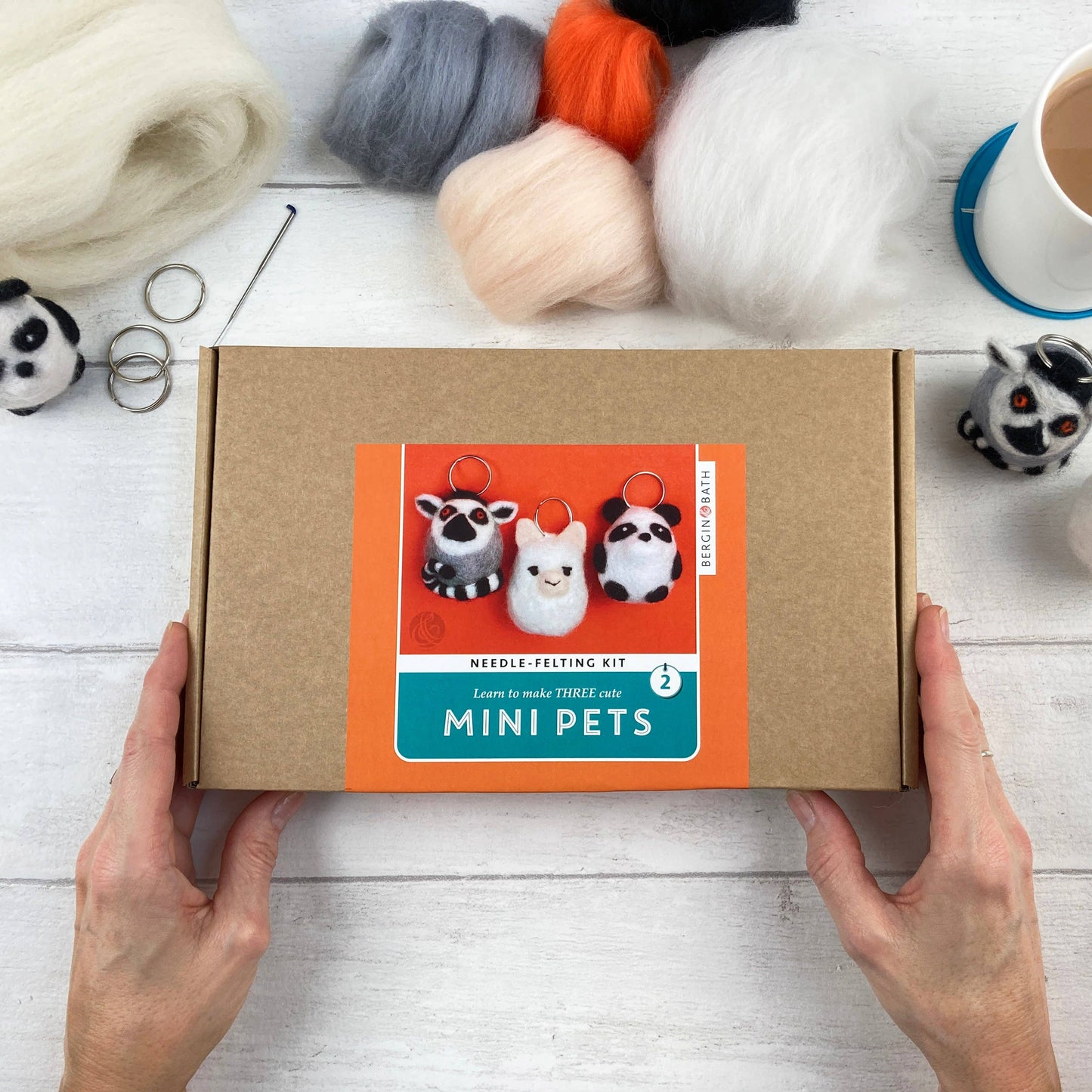 Needle Felting Kit, Mini Pets 2