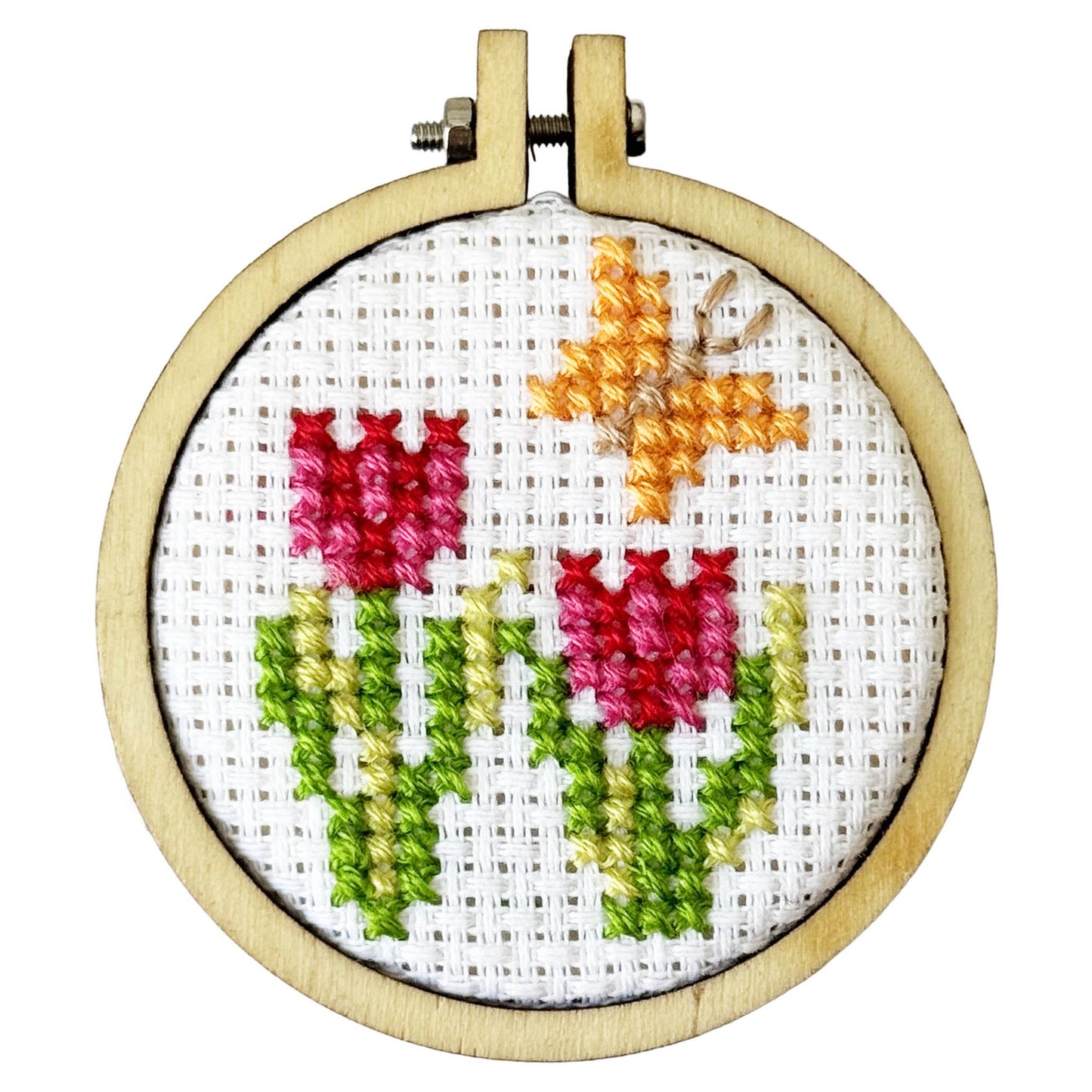 You Grow Girl! Mini Matchbox Cross Stitch Kit