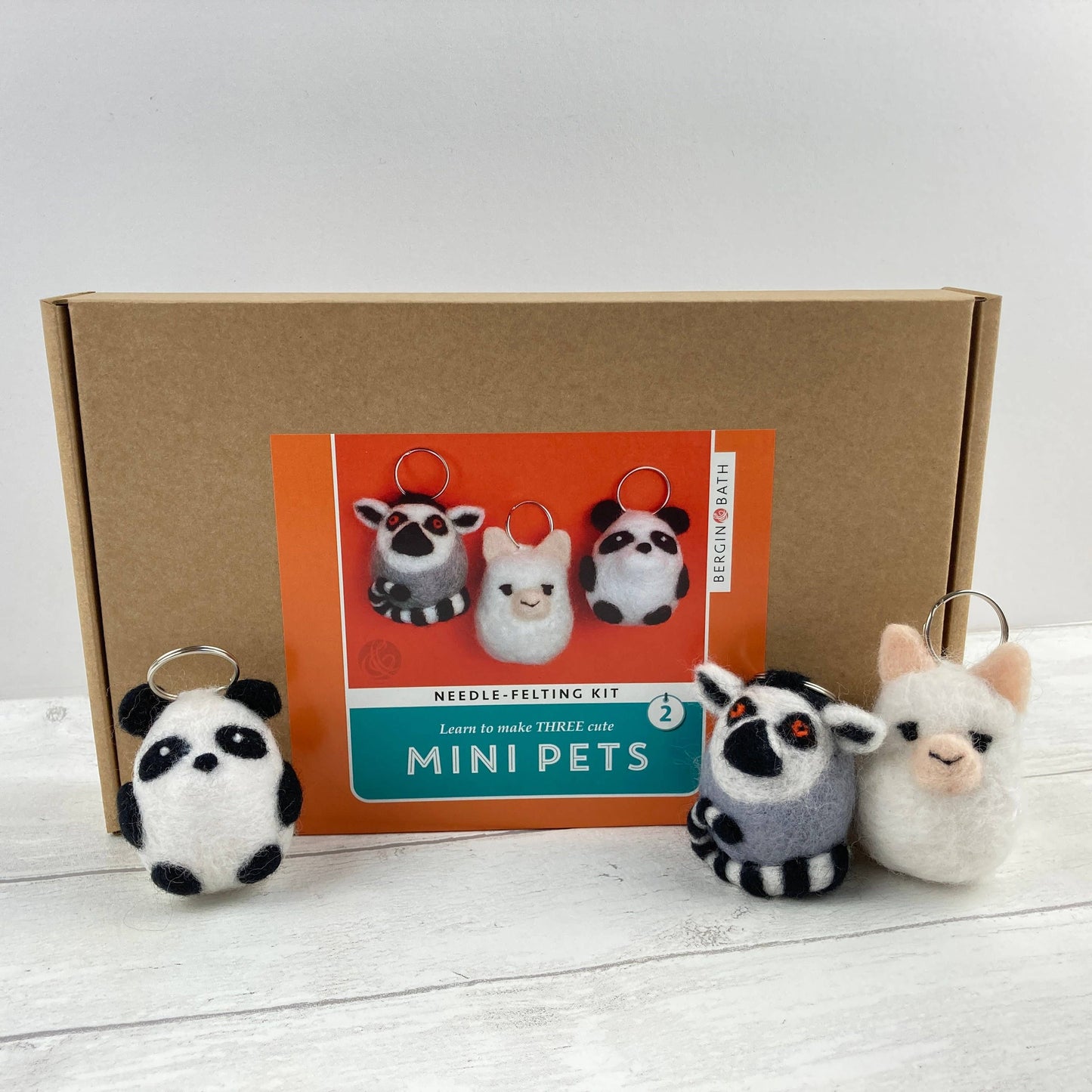 Needle Felting Kit, Mini Pets 2